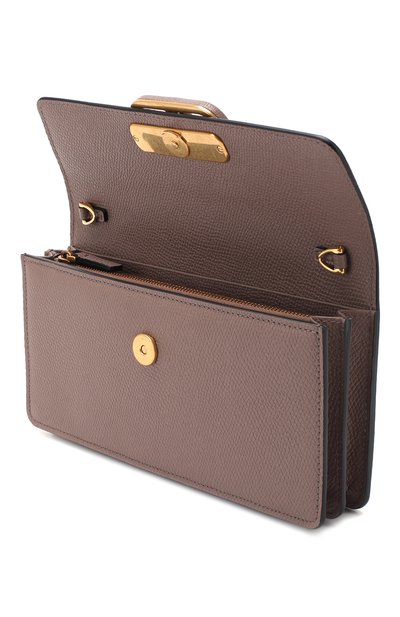 Кожаный кошелек на цепочке VALENTINO, арт. TW2P0S93/RQR, фото 4