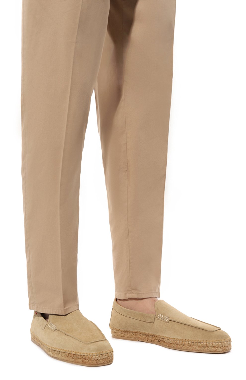 Замшевые эспадрильи KITON, арт. USSA071N01038, фото 3