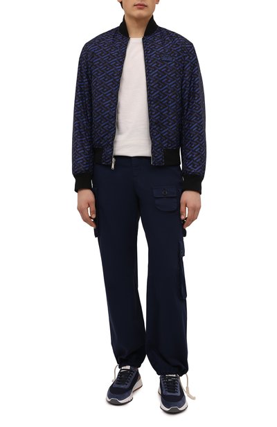 Комбинированные кроссовки BRUNELLO CUCINELLI, арт. MZUYSB0278, фото 2