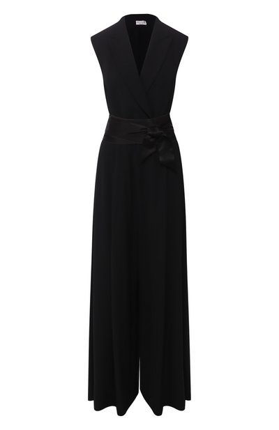 Женский комбинезон из вискозы и шерсти BRUNELLO CUCINELLI, арт. MF590P7248