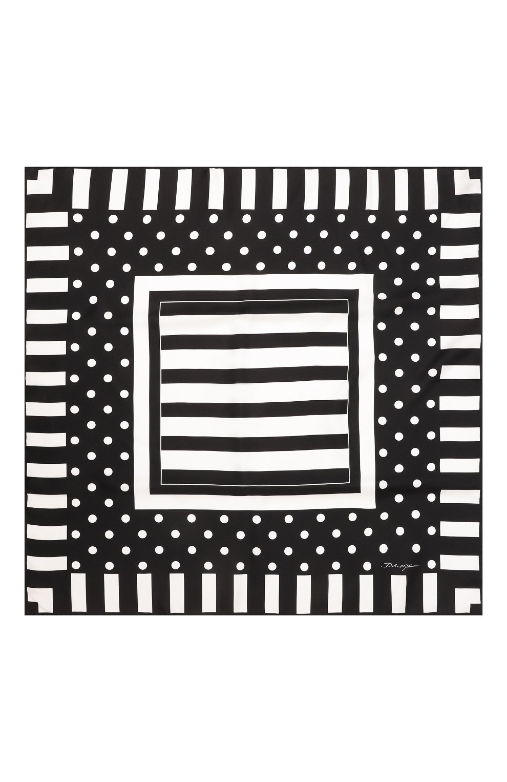 Шелковый платок DOLCE & GABBANA, арт. FN090R/GDCLC, фото 5