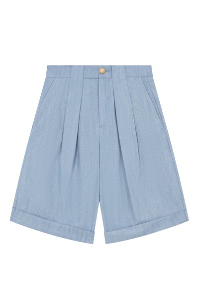 Шорты из хлопка и лиоцелла BALMAIN, арт. BY6R69