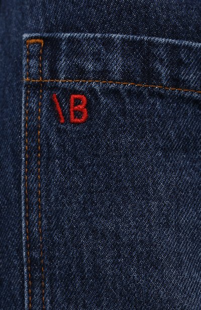 Джинсы VICTORIA BECKHAM синего цвета по цене 43350 руб., арт. 1521DJE002909A, фото 5 Джинсы VICTORIA BECKHAM, арт. 1521DJE002909A, фото 5