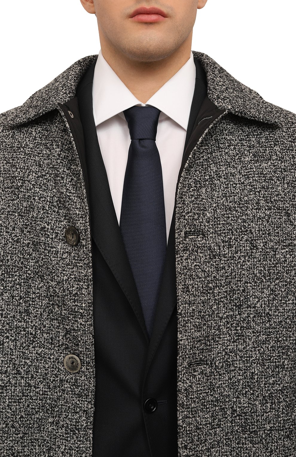 Шелковый галстук CORNELIANI, арт. 93U302-9320315, фото 2