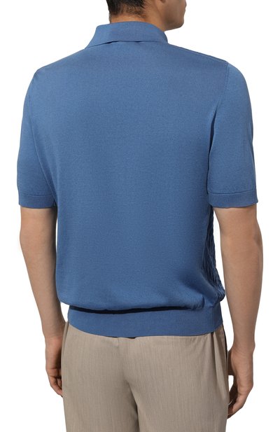 Поло из шелка и хлопка ZILLI, арт. KZP002M0145VVA000, фото 4