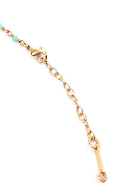 Колье HANKA_IN золотого цвета по цене 14050 руб., арт. MER-C0-AMA-ET0, фото 4 Колье HANKA_IN, арт. MER-C0-AMA-ET0, фото 4