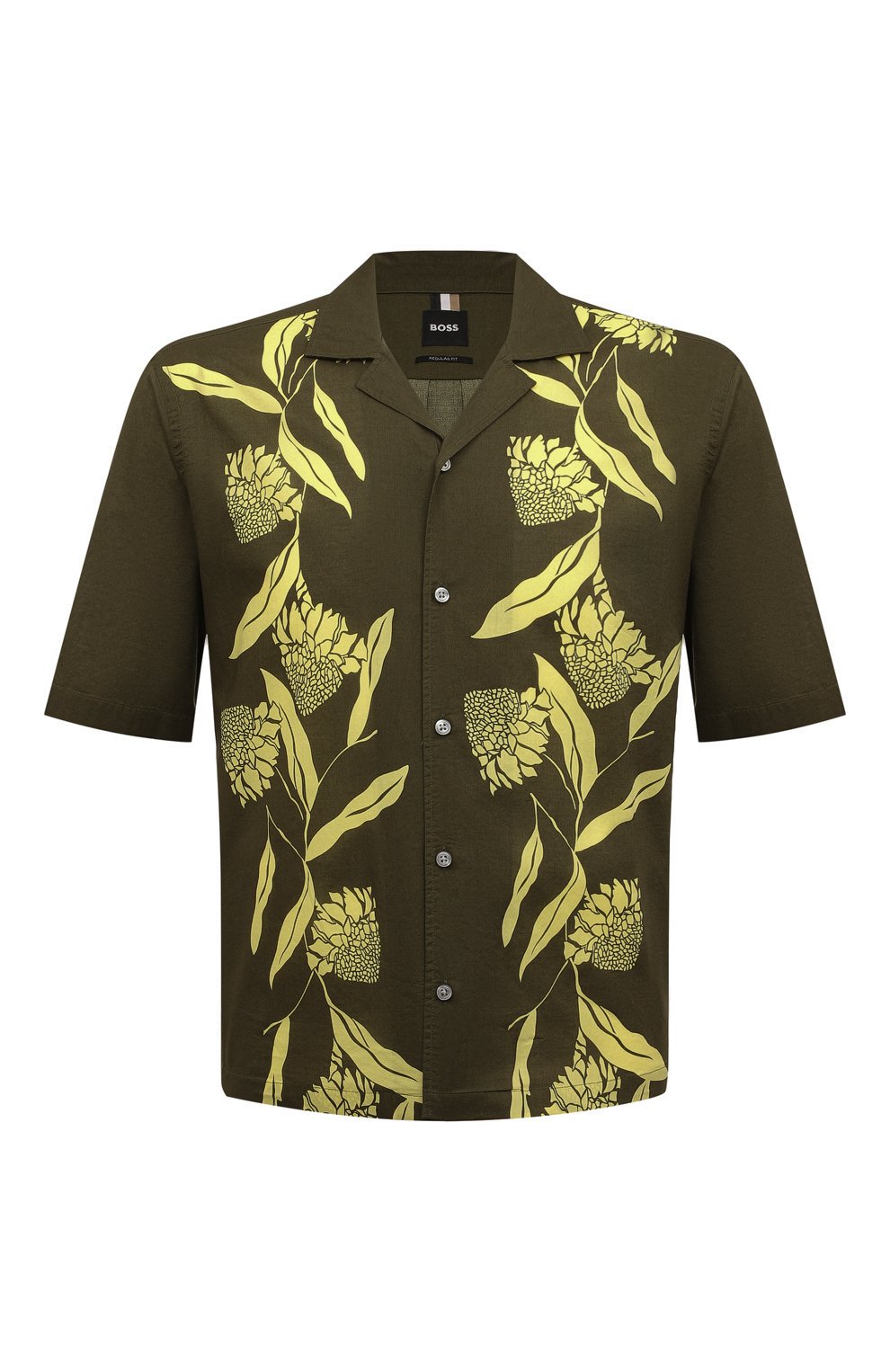 Хлопковая рубашка BOSS, арт. 50470497, фото 1