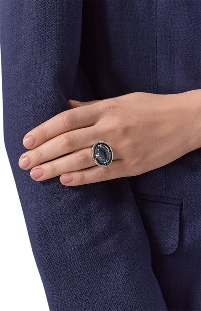 Кольцо ai с кианитом и агатами MOONKA, арт. ai-bg-r-kh, фото 2