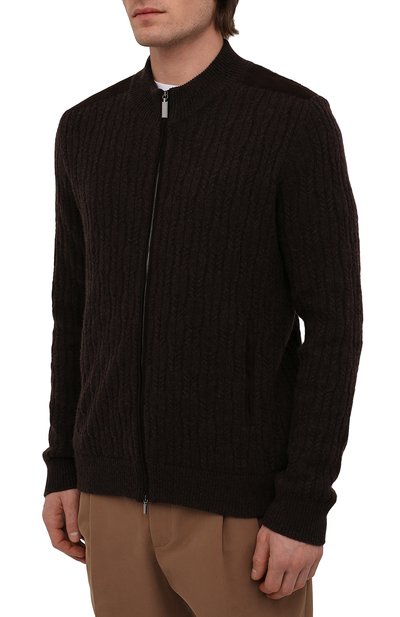 Кашемировый кардиган ZILLI, арт. MBW-NC215-NEL01/ML01, фото 3