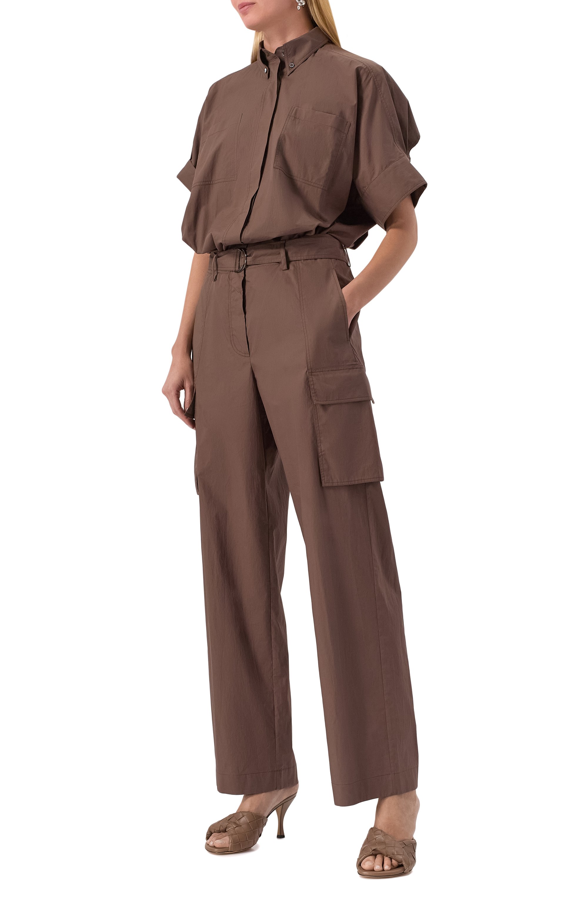 Хлопковый комбинезон BRUNELLO CUCINELLI, арт. M0H93HA999, фото 3