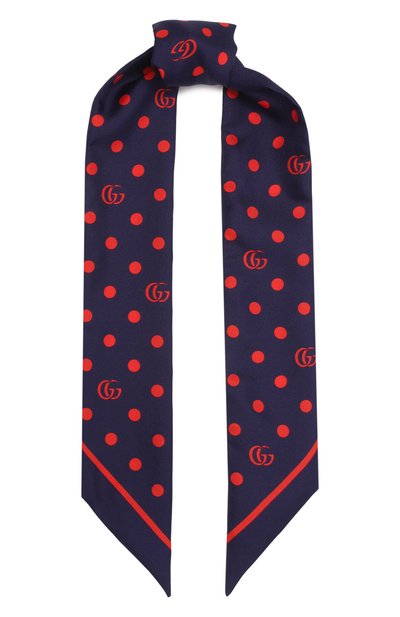 Шелковый шарф-твилли GUCCI, арт. 623140 3G001, фото 1