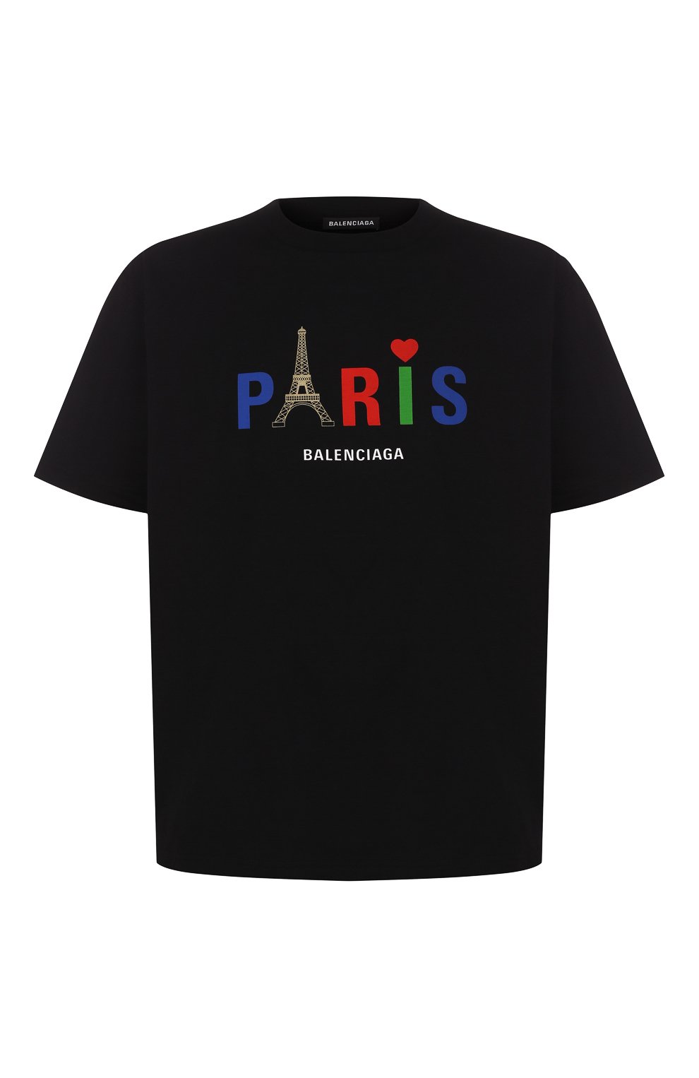 Хлопковая футболка BALENCIAGA, арт. 594579/TGV43, фото 1