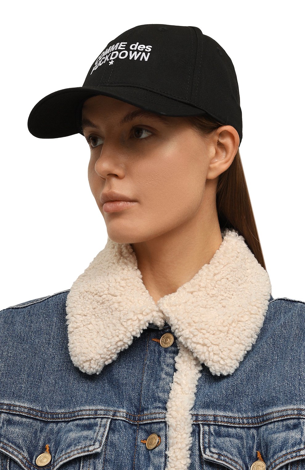 Хлопковая бейсболка COMME DES FUCKDOWN, арт. CFACX00204, фото 2