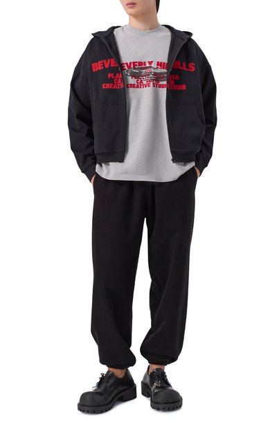 Хлопковые джоггеры PLANTA ROSA, арт. PR/J/NP/370VELVET, фото 2