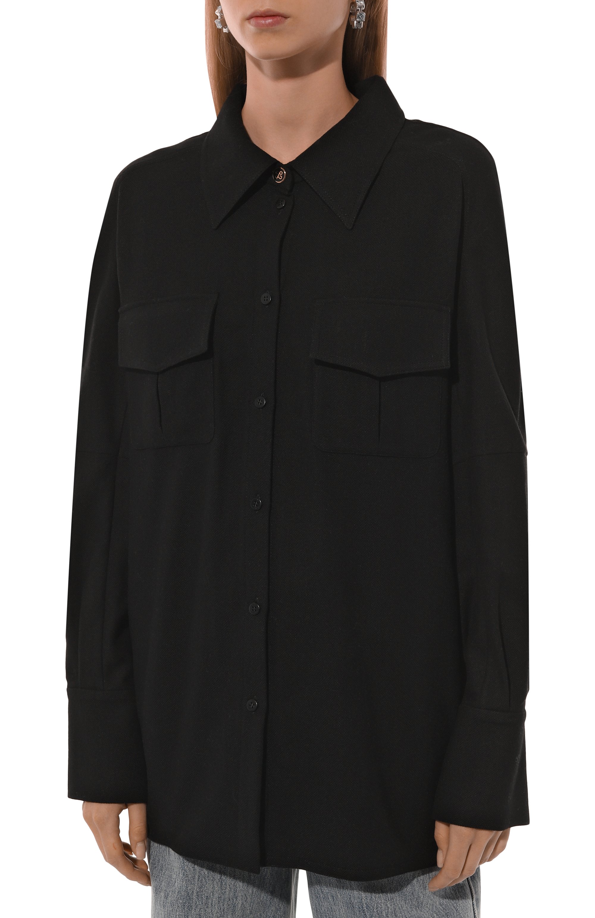 Рубашка и�з шерсти и кашемира AND THE BRAND, арт. SH003-2007-900-W25, фото 3