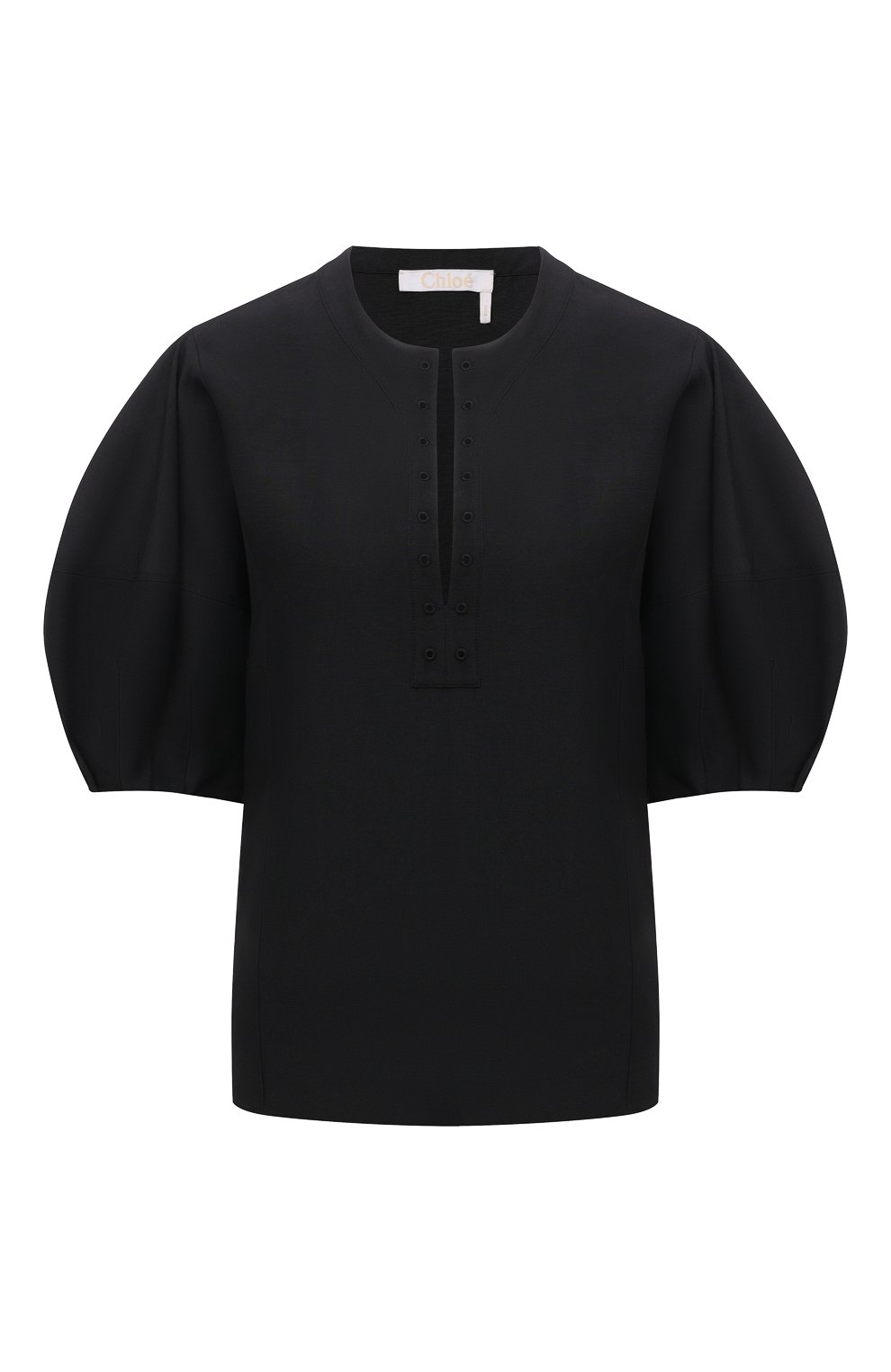 Топ изо льна и шелка CHLOÉ, арт. CHC22SHT05033, фото 1