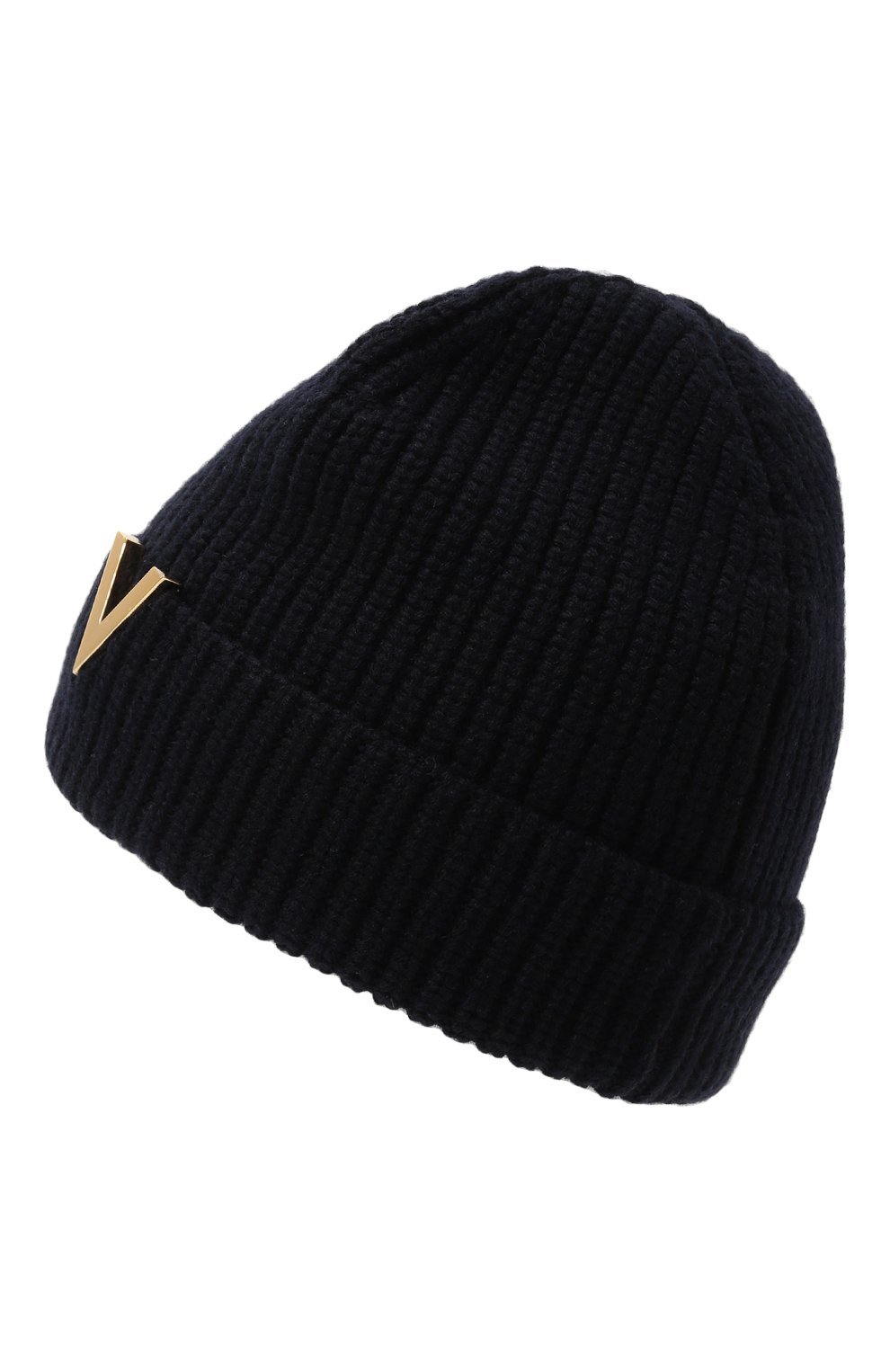 Шерстяная шапка VALENTINO темно-синего цвета по цене 59950 руб., арт. 5W2HB01T/SUK, фото 3 Шерстяная шапка VALENTINO, арт. 5W2HB01T/SUK, фото 3