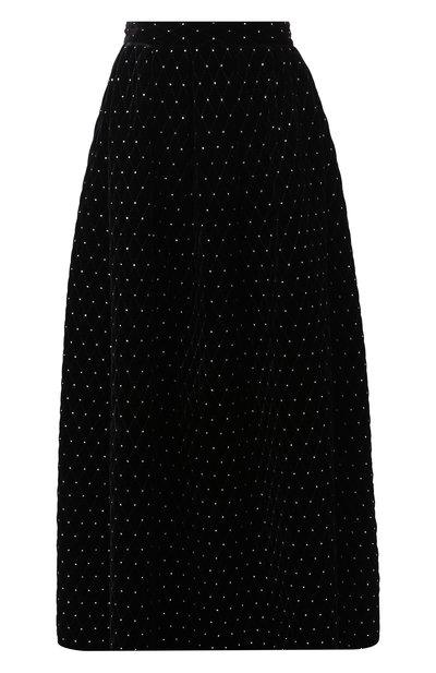 Женская юбка-макси с декоративной отделкой GUCCI, арт. 530582/ZLD85