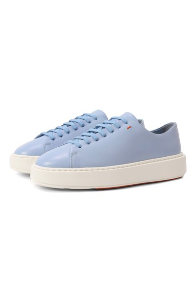 Женские кожаные кеды SANTONI, арт. WBCG61306BARTCGA