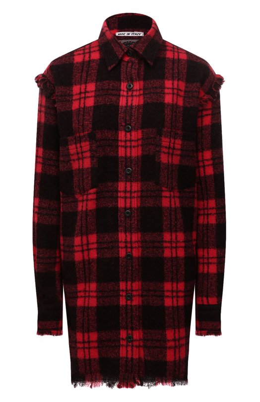 

Рубашка из шерсти и кашемира Destin, Красный