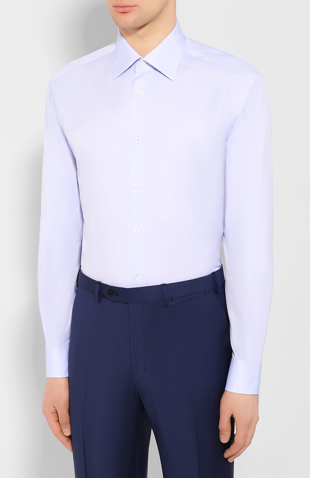 Хлопковая сорочка BRIONI, арт. RCLU1R/P90B4, фото 3