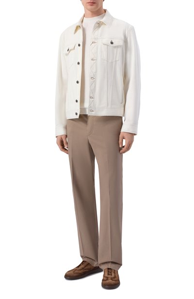 Зам шевые кеды dbs-olympic SANTONI, арт. MBPG22109DKTTLUB, фото 2