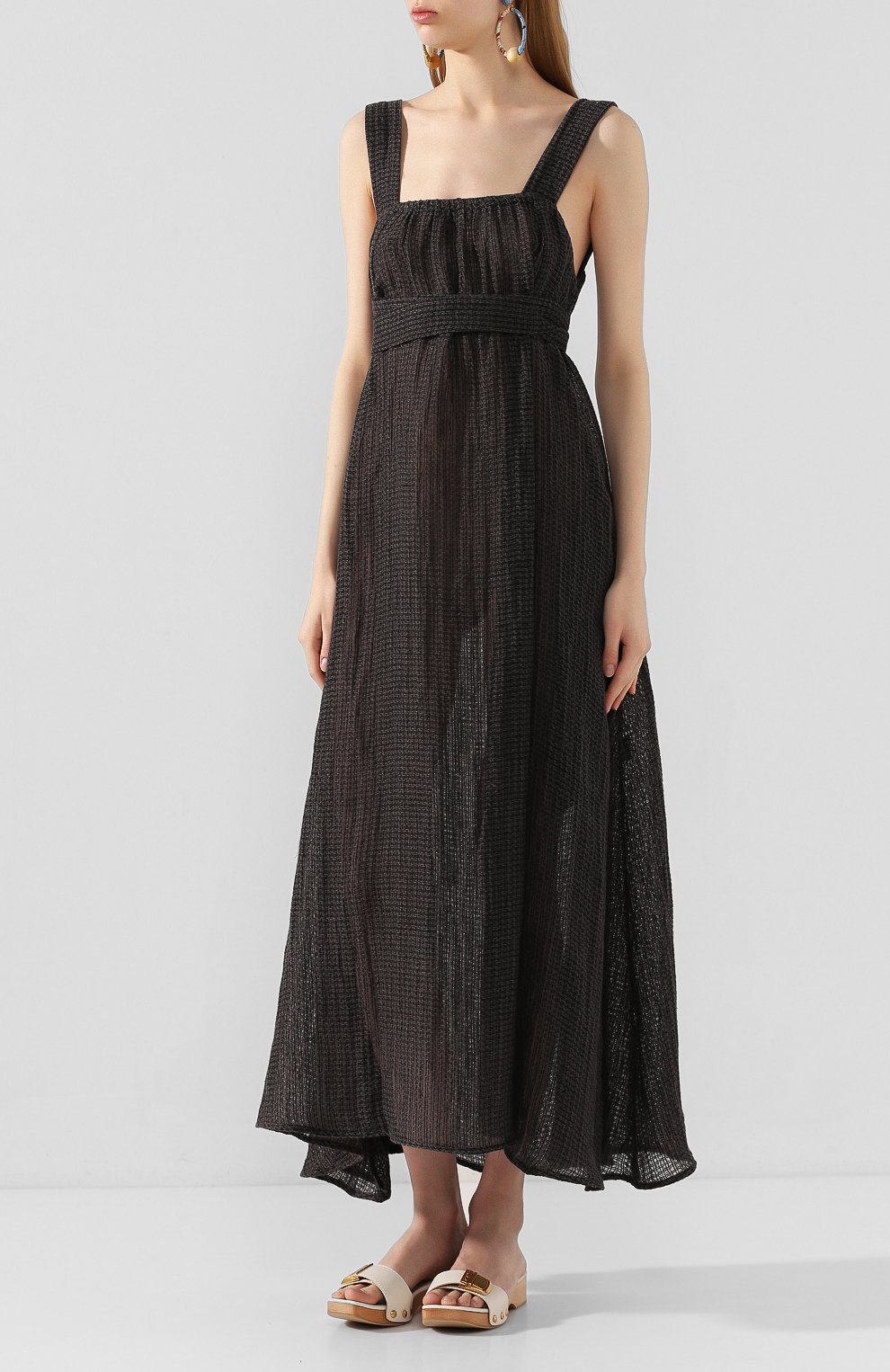 Льняное платье LE KASHA, арт. ASSI0UT, фото 3