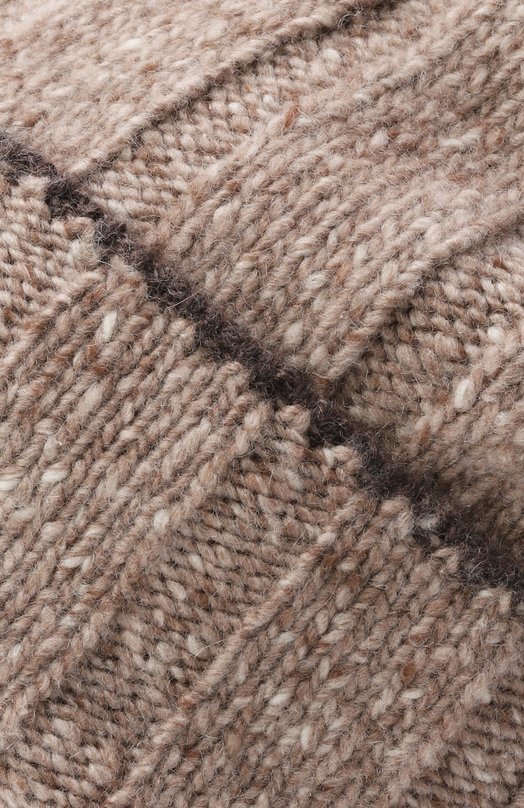 Кашемировая шапка Brunello Cucinelli MRN91399 Бежевый  MRN91399 Фото 3