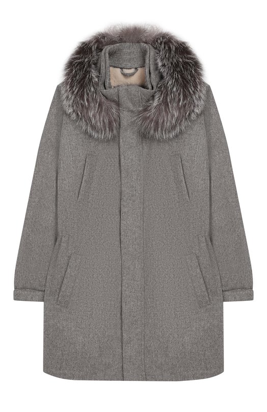 

Кашемировая парка Loro Piana, Серый