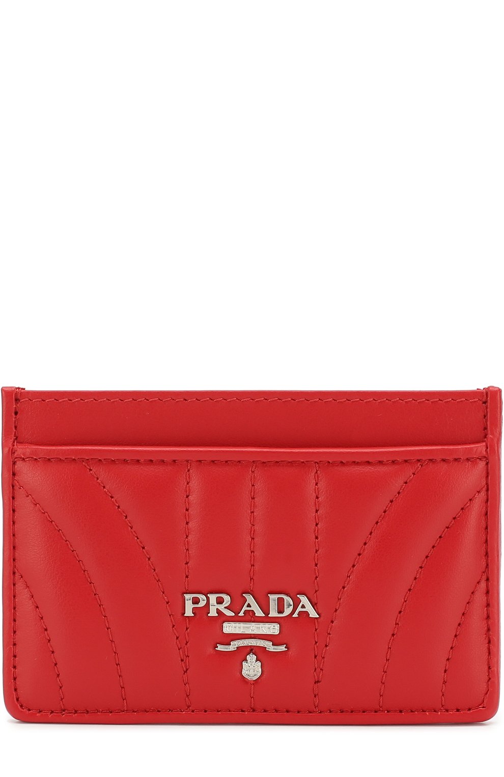 Кожаный кардхолдер с логотипом бренда PRADA, арт. 1MC208-2D91-F0011, фото 1