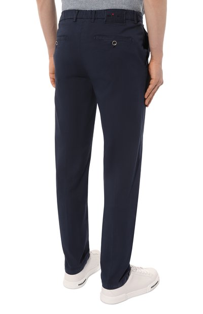 Брюки из хлопка и шелка KITON, арт. UFPPEK0606D, фото 4