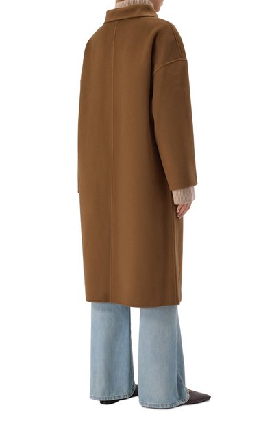 Пальто из шерсти и кашемира 12 STOREEZ коричневого цвета по цене 59000 руб., арт. 134791, фото 4 Пальто из шерсти и кашемира 12 STOREEZ, арт. 134791, фото 4