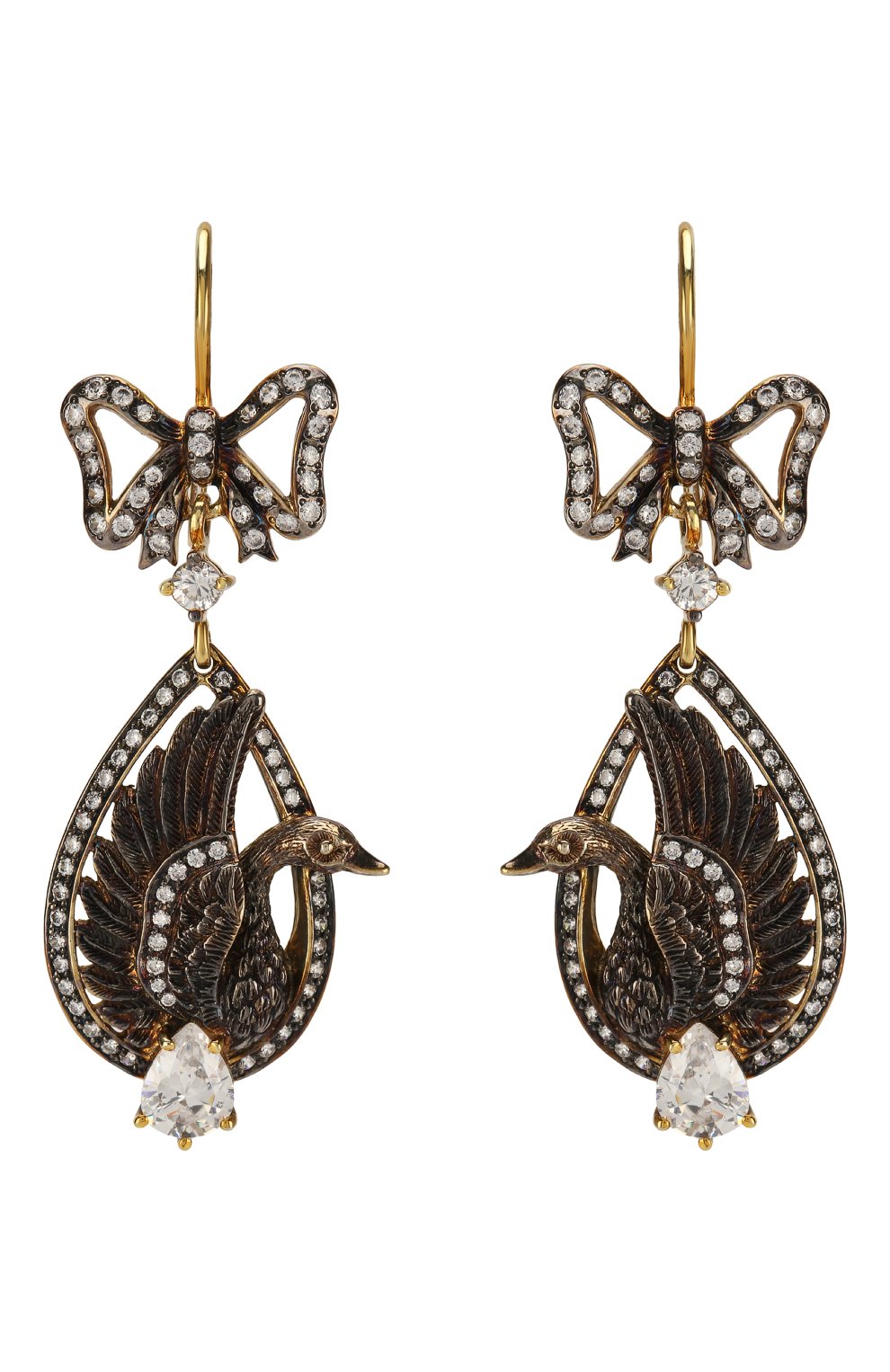 Серьги swan QUEENSBEE, арт. 202118/15,41, фото 1