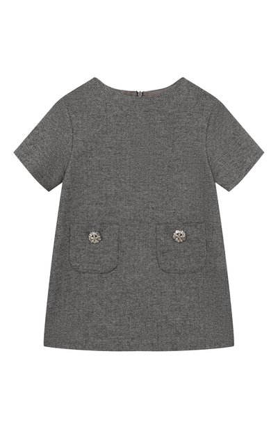 Платье из шерсти и вискозы IL GUFO, арт. A25GVM0001W0065/2-4