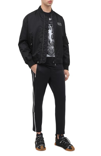 Хлопковая футболка 7 moncler fragment hiroshi fujiwara MONCLER GENIUS, арт. F2-09U-8C705-10-8392B, фото 2