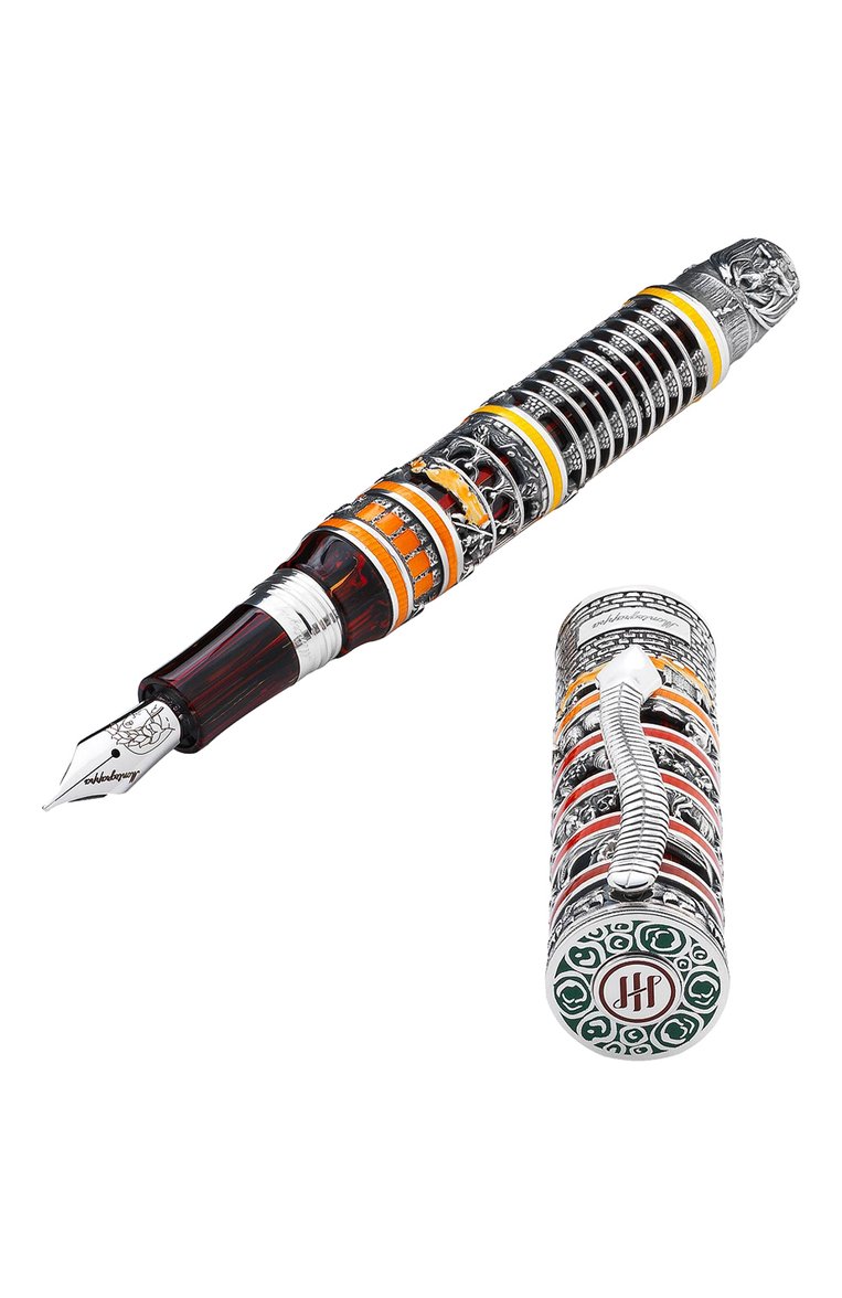 Мужского перьевая ручка ад MONTEGRAPPA бесцветного цвета, арт. ISIDN2SL | Фото 3 (Нос: Не проставлено; Региональные ограничения белый список (Axapta Mercury): Не проставлено; Материал сплава: Серебро)