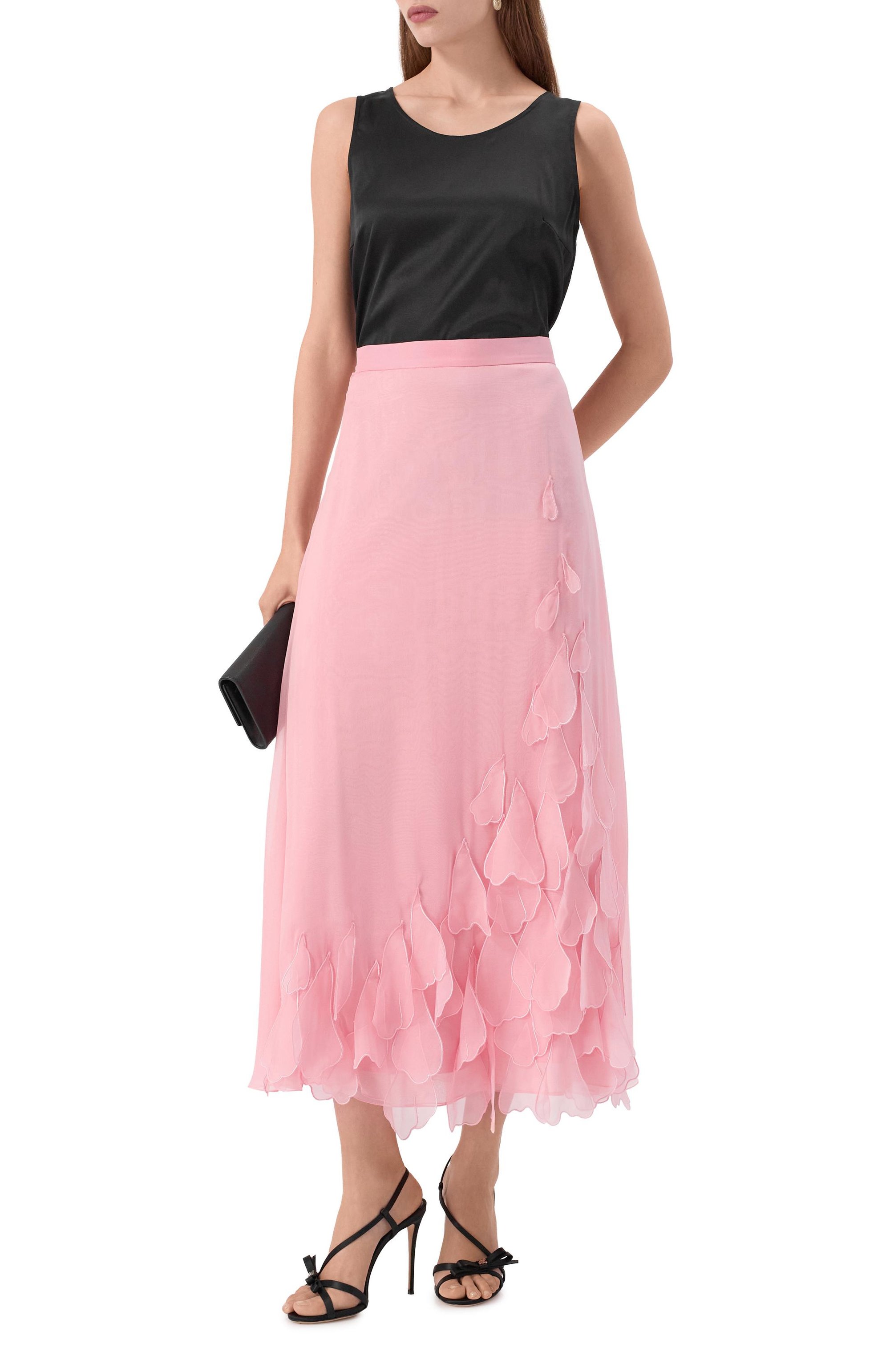 Шелковая юбка YANINA, арт. T-2985/1, фото 2