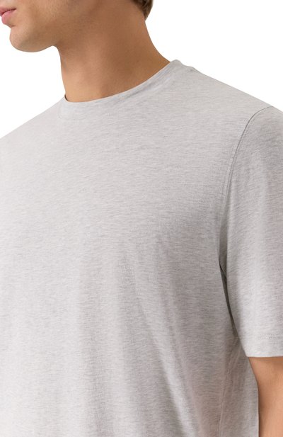 Хлопковая футболка BRUNELLO CUCINELLI, арт. M0B131308, фото 5