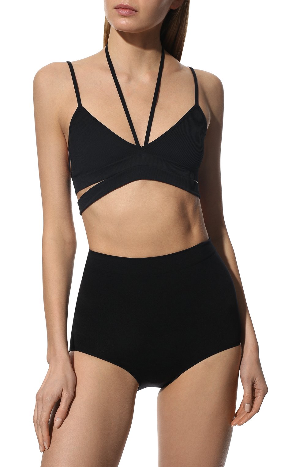 Бра-топ ANDREADAMO черного цвета по цене 5995 руб., арт. ADSS22GP05032473, фото 2 Бра-топ ANDREADAMO, арт. ADSS22GP05032473, фото 2