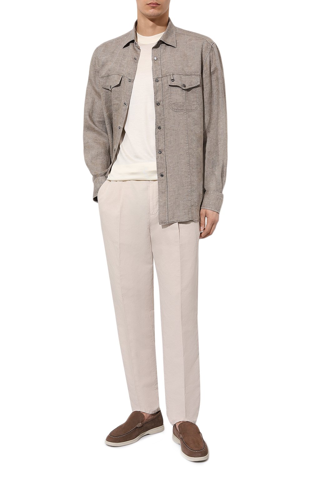 Льняная рубашка STEFANO RICCI, арт. MC007067/TX0001, фото 2