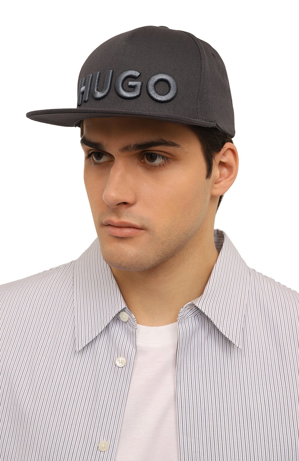 Хлопковая бейсболка HUGO, арт. 50510116, фото 2