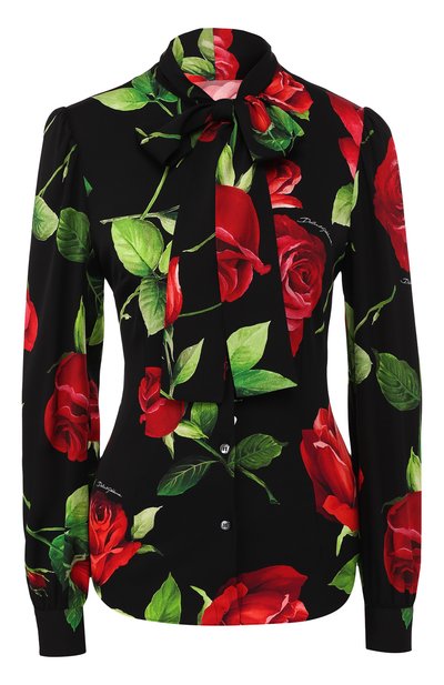 Женская шелковая блузка DOLCE & GABBANA, арт. F5J41T/FSAY1