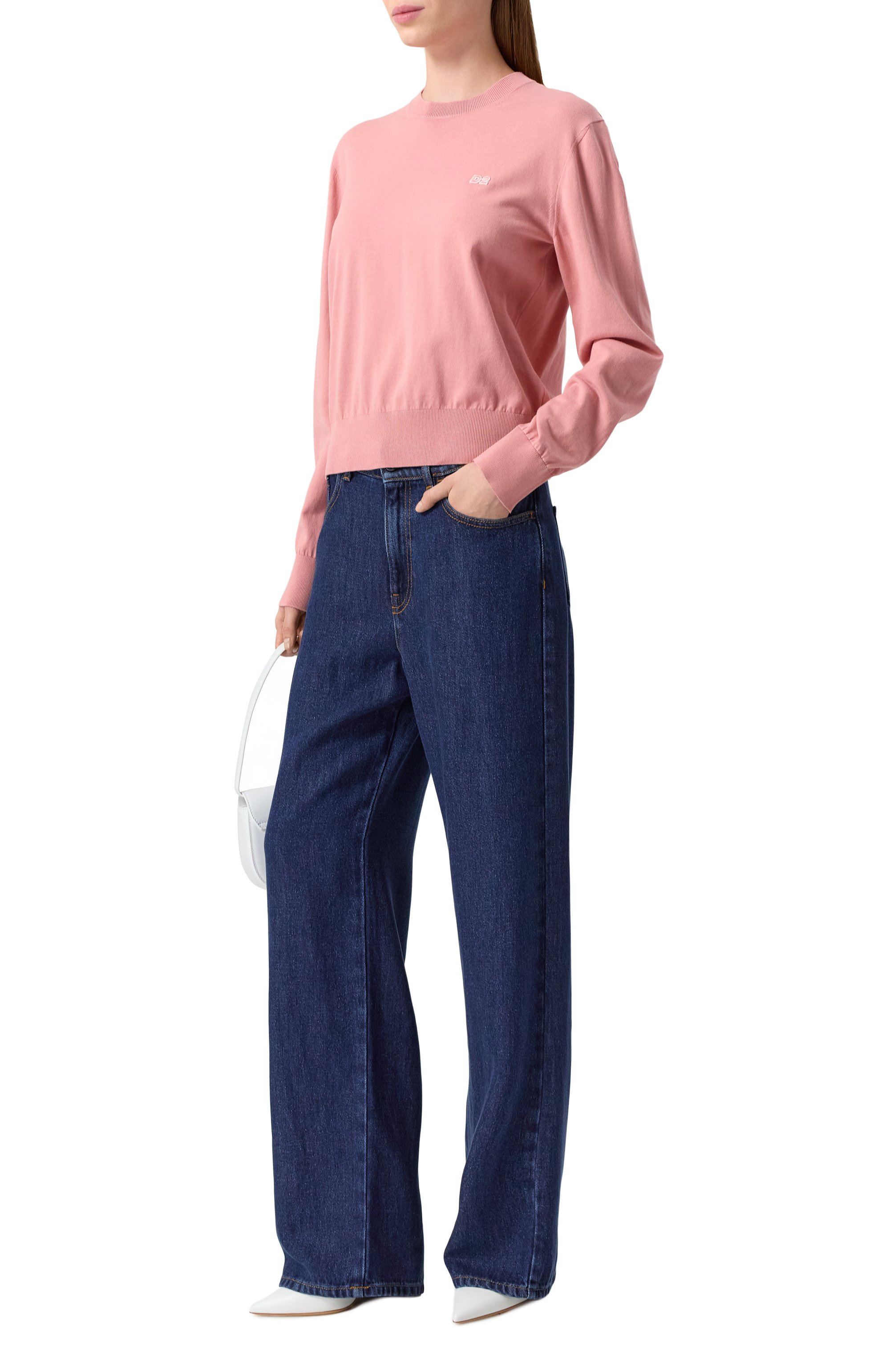 Хлопковый пуловер DSQUARED2, арт. S75HA1322/D13018, фото 2