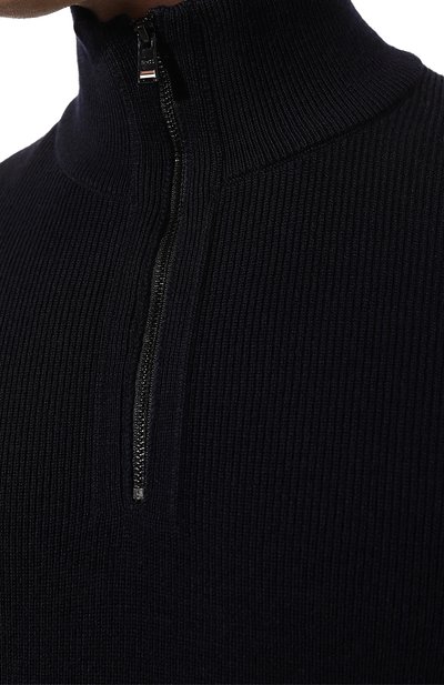 Свитер из шерсти и хлопка BOSS, арт. 50495404, фото 5