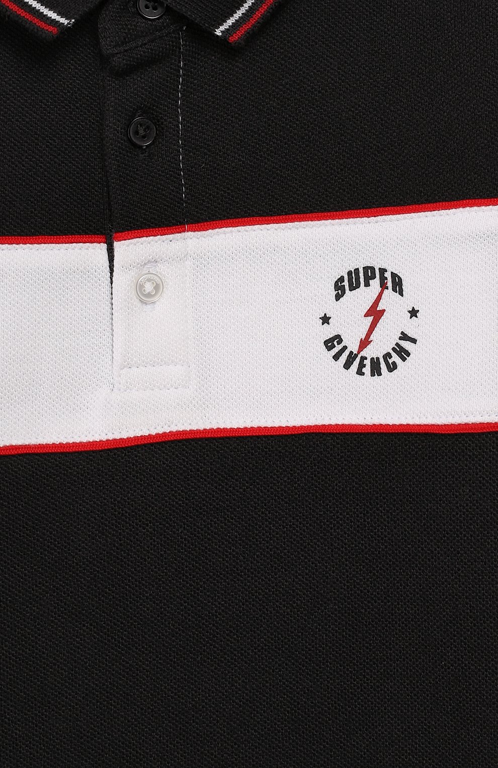 Хлопковое поло GIVENCHY, арт. H05069/6M-18M, фото 3