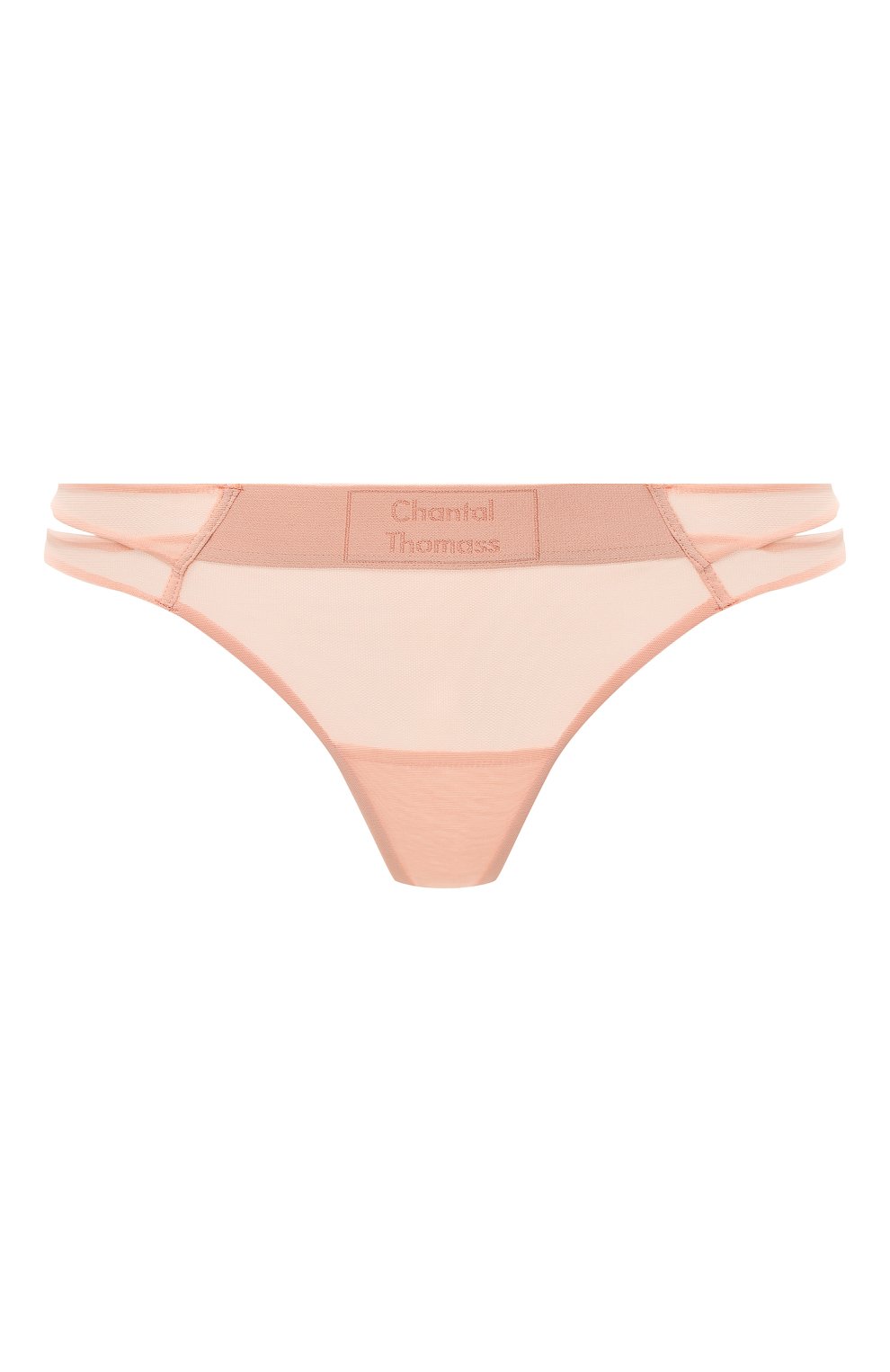 Трусы-стринги CHANTAL THOMASS светло-розового цвета по цене 9230 руб., арт. T06E70, фото 1 Трусы-стринги CHANTAL THOMASS, арт. T06E70, фото 1
