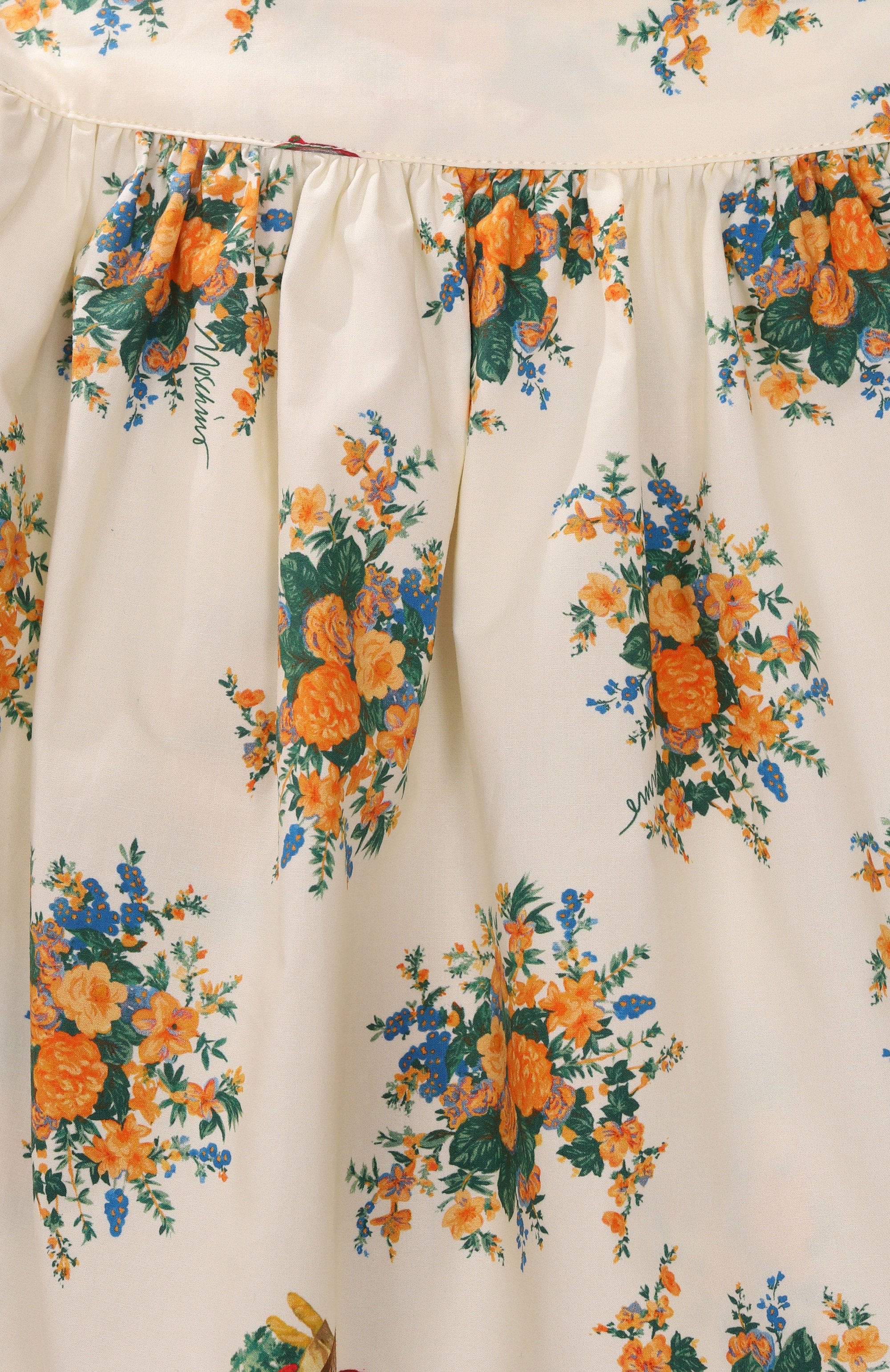 Хлопковая юбка MOSCHINO, арт. HDJ03T/LLB56/10-14, фото 3