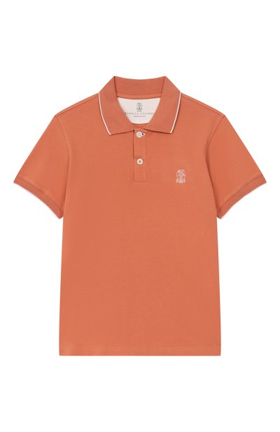 Хлопковое поло BRUNELLO CUCINELLI, арт. BE854T315B