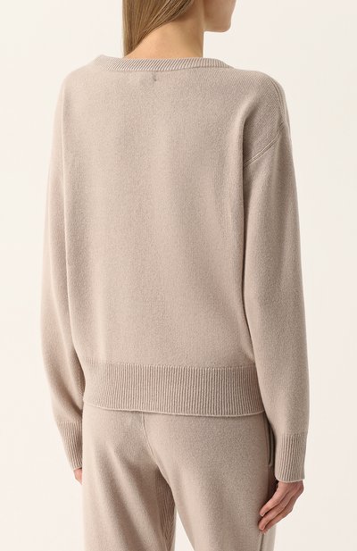 Однотонный кашемировый пуловер с круглым вырезом RAG AND BONE, арт. W276637XU, фото 4