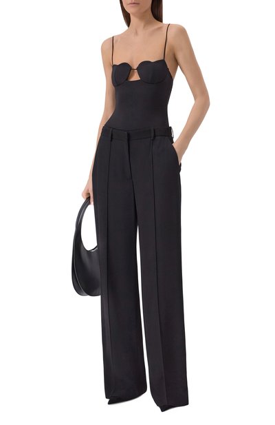 Боди из вискозы UNDRESS CODE черного цвета по цене 20950 руб., арт. DUSK TIL DAWN B0DYSUIT, фото 2 Боди из вискозы UNDRESS CODE, арт. DUSK TIL DAWN B0DYSUIT, фото 2